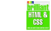 book Brilliant HTML and CSS