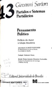 book Partidos e Sistemas Partidários