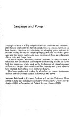 book Language and Power