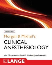 book Morgan and Mikhail's Clinical Anesthesiology