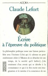 book Écrire à l'épreuve du politique