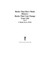 book Books that have made history : books that can change your life