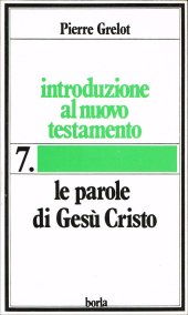 book Introduzione al Nuovo Testamento. Le parole di Gesù Cristo