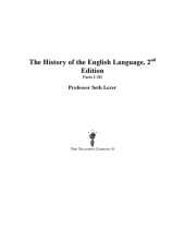 book The history of the English language