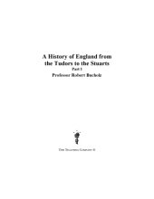 book A history of England from the Tudors to the Stuarts. Part 1 of 4