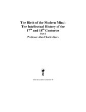 book The birth of the modern mind : the intellectual history of the 17th and 18th centuries