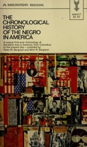 book The Chronological History of The Negro in America