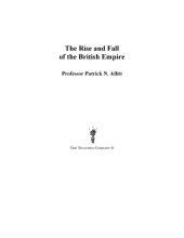 book The rise and fall of the British Empire