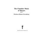 book The chamber music of Mozart