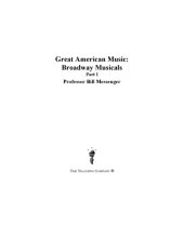 book Great American music : Broadway musicals. Part 2 of 2