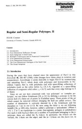 book Regular and semi-regular polytopes