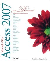 book Microsoft Office Access 2007 On Demand