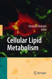 book Cellular Lipid Metabolism