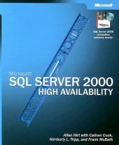 book Microsoft SQL Server 2000 High Availability