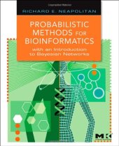 book Probabilistic Methods for Bioinformatics: with an Introduction to Bayesian Networks