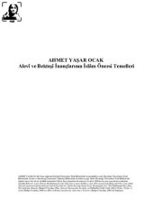 book Alevi ve Bektaşi İnançlarının İslam Öncesi Temelleri