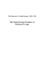 book The North-Eastern Frontiers of Medieval Europe: The Expansion of Latin Christendom in the Baltic Lands