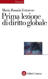 book Prima lezione di diritto globale