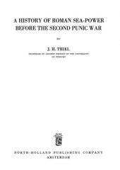 book A History of Roman Sea-Power Before the Second Punic War