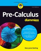 book Pre-Calculus For Dummies