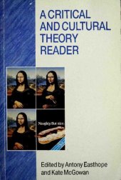 book A Critical and Cultural Theory Reader