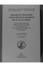 book Voyages et voyageurs à Byzance et en Occident du VIe au XIe siècle