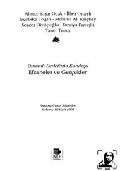 book Osmanli Devleti'nin kuruluşu: efsaneler ve gerçekler : tartışma/panel bildirileri, Ankara, 19 Mart 1999