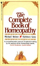 book The Complete Book of Homeopathy