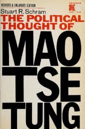 book The Political Thought of Mao Tse-tung: Anthology