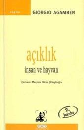 book Açıklık: İnsan ve Hayvan