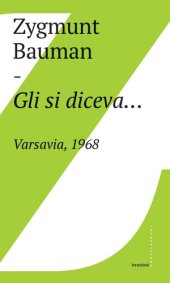 book Gli si diceva…Varsavia, 1968 (Castelvecchi)