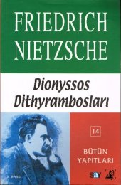 book Dionyssos Dithyrambosları (1884-1888)