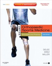 book DeLee & Drez’s Orthopaedic Sports Medicine: Principles and Practice