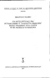 book Un intellettuale tra petrarchismo e "Institutio principis": Paolo Paladino alla corte di re Federico d'Aragona