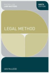 book Legal Method