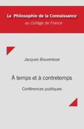 book A Temps et à contretemps