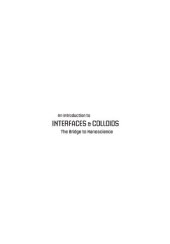 book Introduction To Interfaces And Colloids, An: The Bridge To Nanoscience