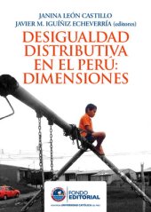 book Desigualdad distributiva en el Perú: dimensiones