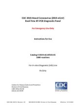 book CDC 2019-Novel Coronavirus (2019-nCoV) Real-Time RT-PCR Diagnostic Panel (For Emergency Use Only)