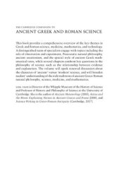 book The Cambridge Companion to Ancient Greek and Roman Science