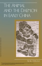 book The Animal and the Daemon in Early China