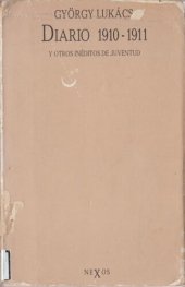 book Diario 1910-1911 y otros inéditos de juventud