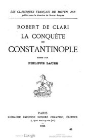 book La conquête de Constantinople