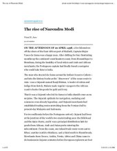 book Emperor Uncrowned : The Rise of Narendra Modi