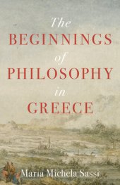 book The Beginnings of Philosophy in Greece