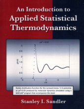 book An Introduction to Applied Statistical Thermodynamics