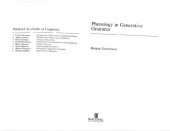 book Phonology in Generative Grammar