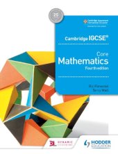 book Cambridge IGCSE Core Mathematics 4th edition