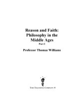 book Reason and faith : philosophy in the Middle Ages