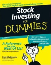 book Stock Investing for Dummies